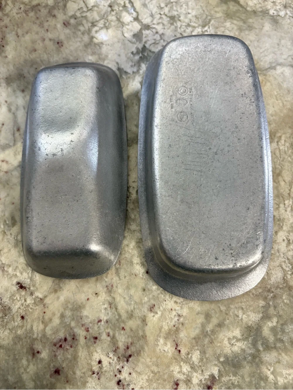 Wilton Silver Metal Butter Dish with Lid